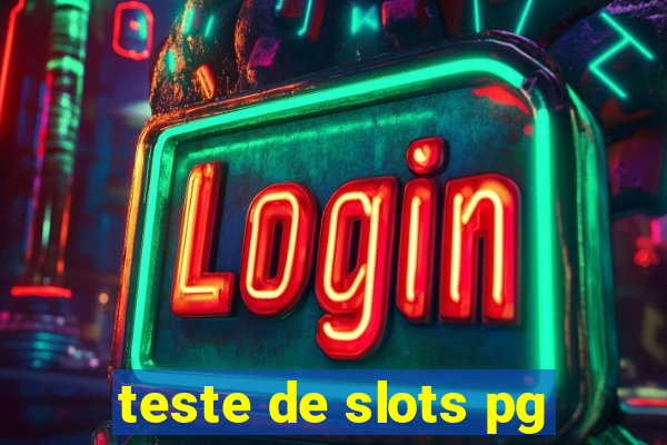 teste de slots pg